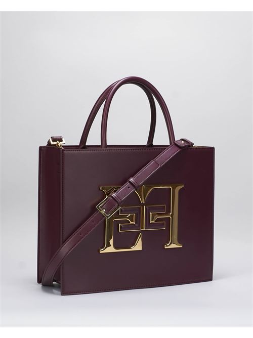 Borsa a mano media con logo Elisabetta Franchi ELISABETTA FRANCHI | Borsa | BS05A46E2CG3